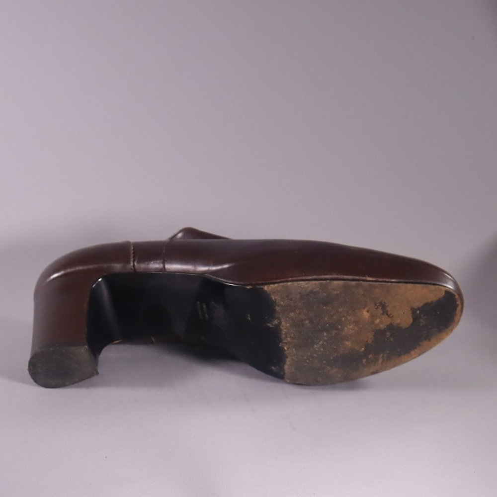 Robert Clergerie for Barneys New York - Brown Heels - Lace Up - Size 10 - Picture 3 of 3